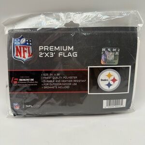 Pittsburgh Steelers NFL Premium Flag 24"x36"  - New!